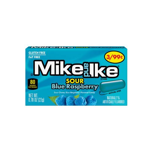 Mike and Ike Sour Blue Raspberry 22g