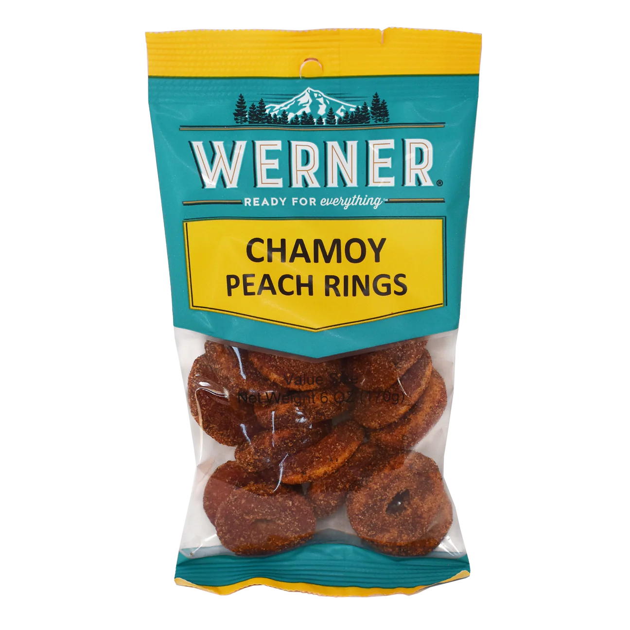 Werner Chamoy Peach Rings 170g