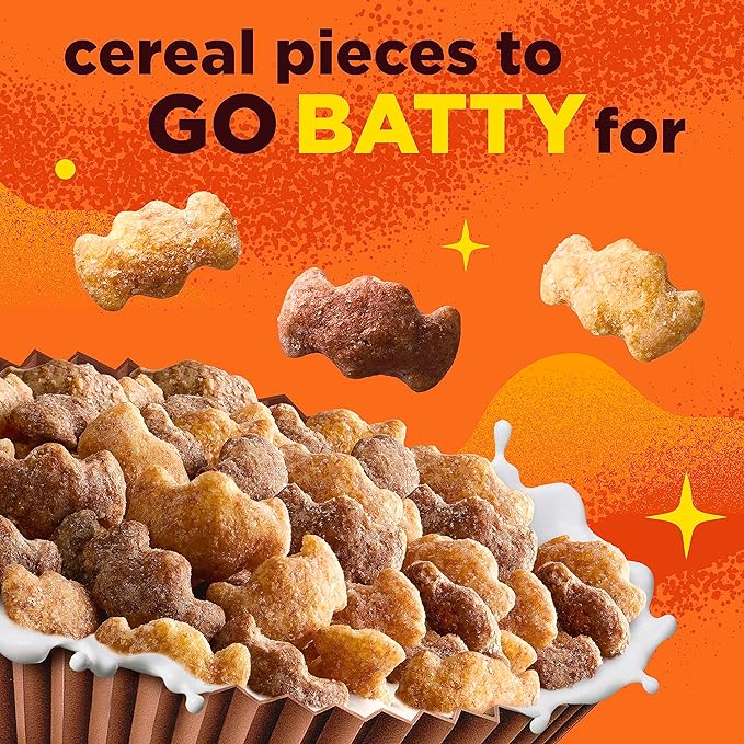 Reese's Puffs Bats Halloween Cereal 326g