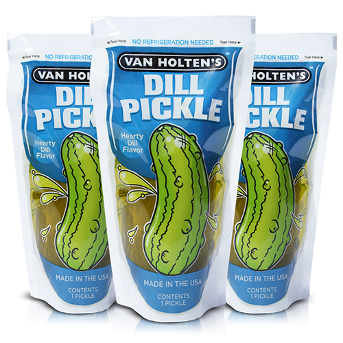 Van Holten's Dill Pickle in a Pouch
