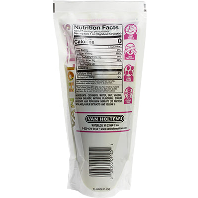 Van Holten's Garlic joe Pickle in a Pouch