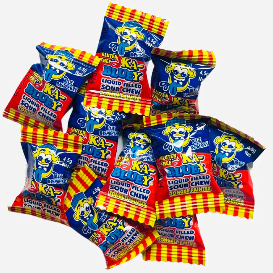 Ka Bluey Liquid Filled Sour Chews Tongue Painter - 200g.