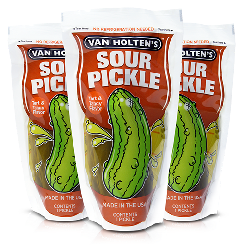 Van Holten's Sour Pickle in a Pouch
