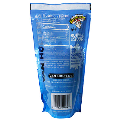 Van Holtens Warheads Blue Raspberry Pickle Pouch