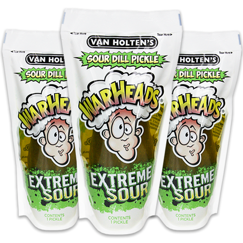 Van Holten's Warheads Extreme Sour Pickle