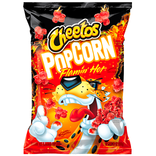 CHEETOS Flamin Hot Popcorn 5/8 oz