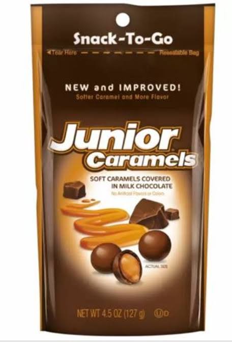 Junior Caramels - Snack To Go Pouch