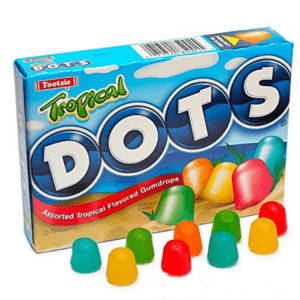 Tootsie Dots Tropical Gumdrops Theatre Box
