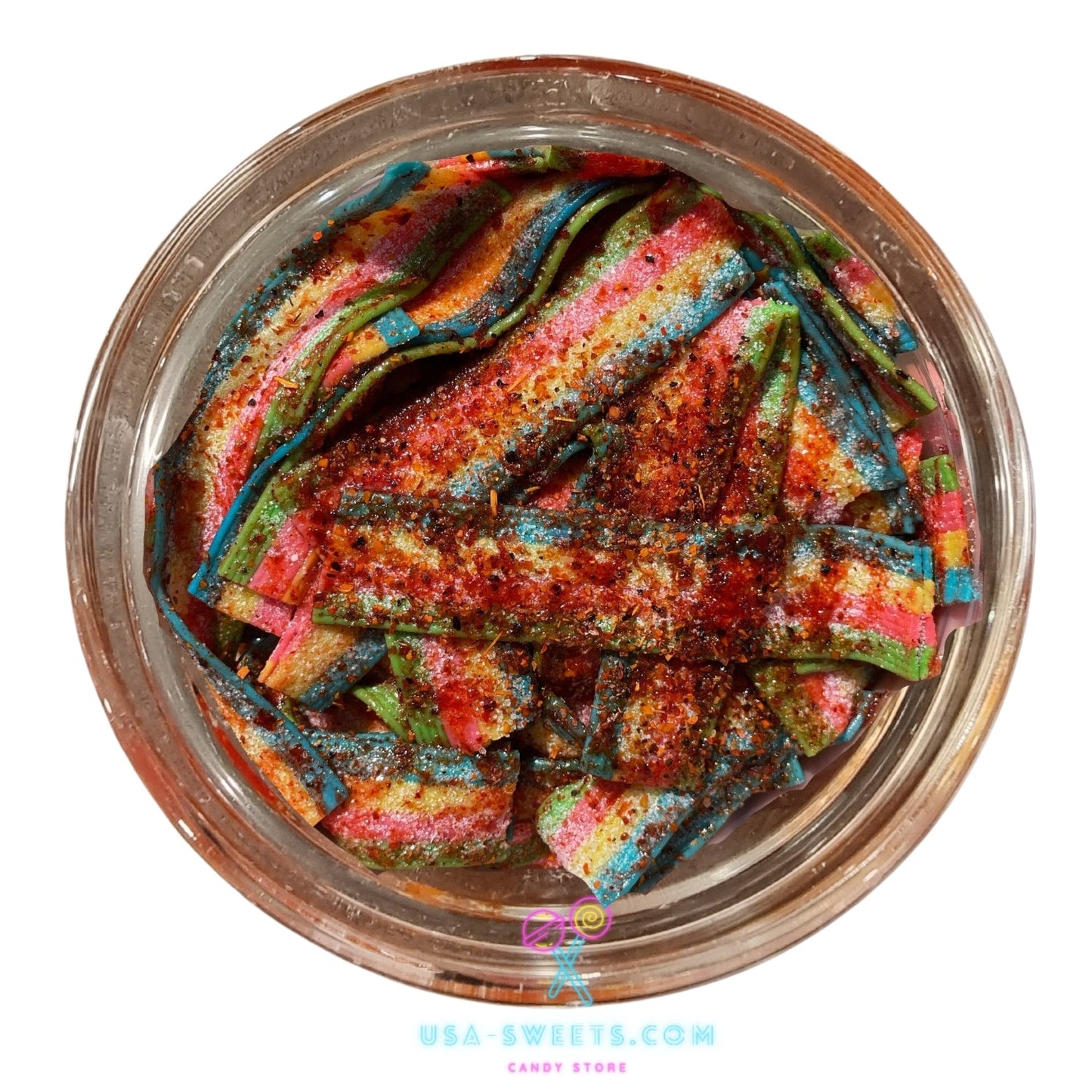 DIY Chamoy & Tajin TNT Rainbow Sour Straps Pack