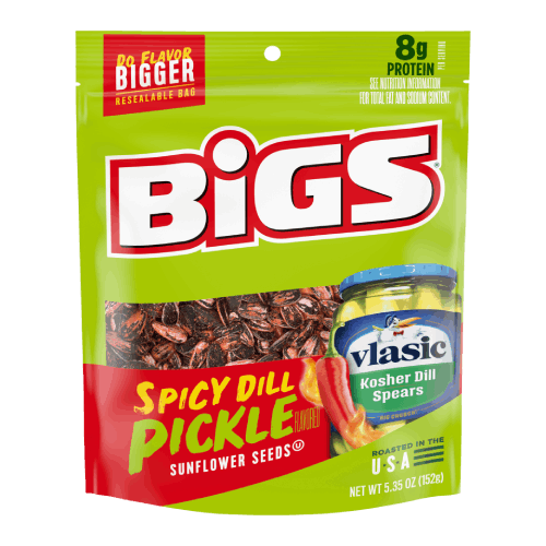 BIGS Spicy Dill Pickle Sunflower Seeds 152g
