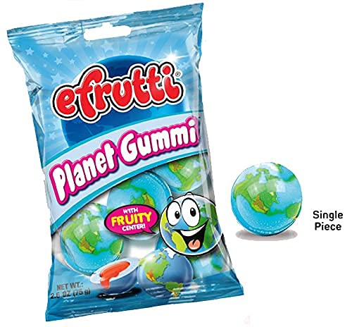 Efrutti Planet Gummi 1 Ball 19g