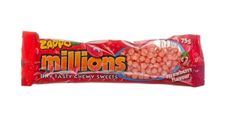 Zappo Millions Red Strawberry 75G