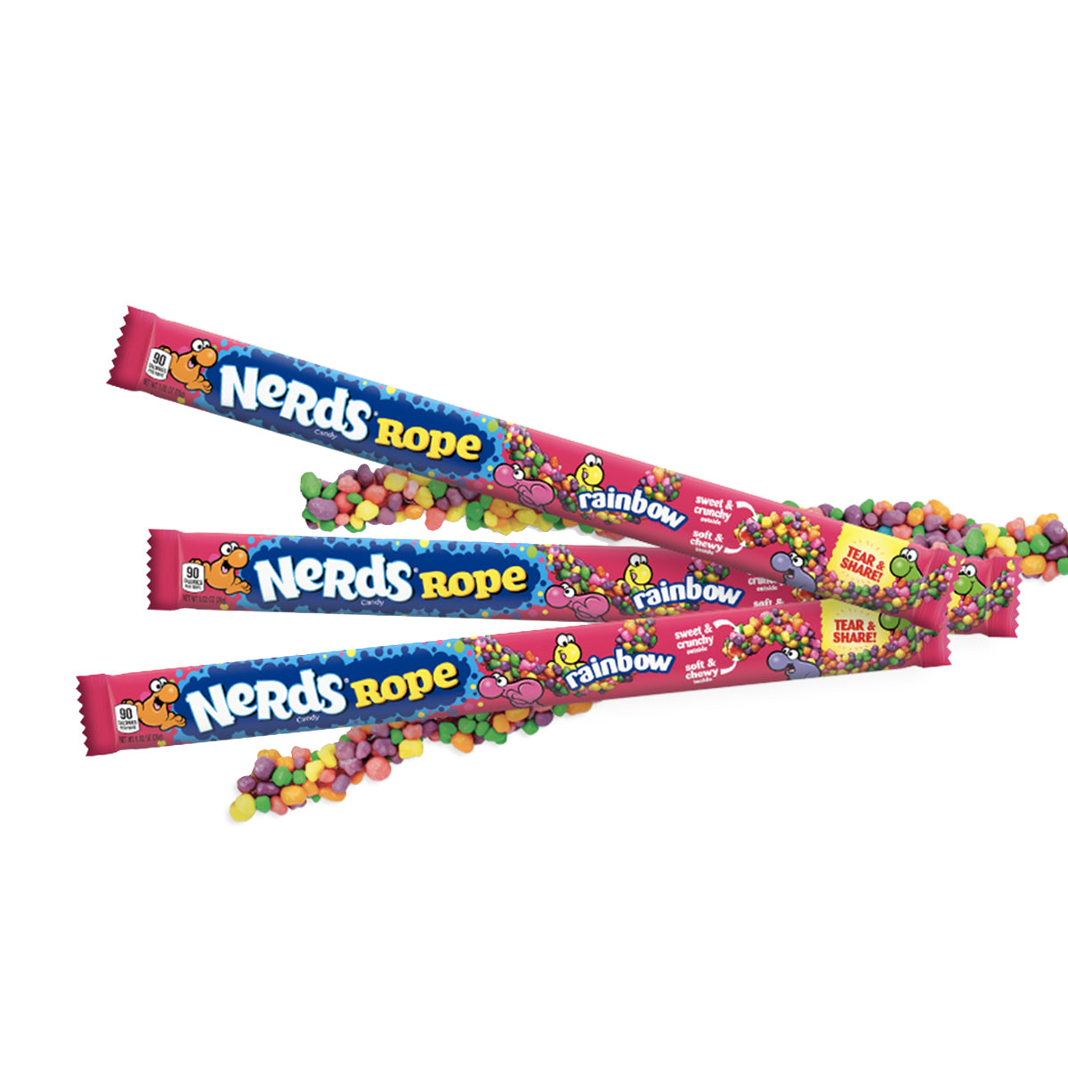 Wonka Nerd Rope Rainbow 26G