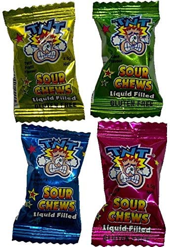 TNT Liquid Filled Sour Chews - 200g.
