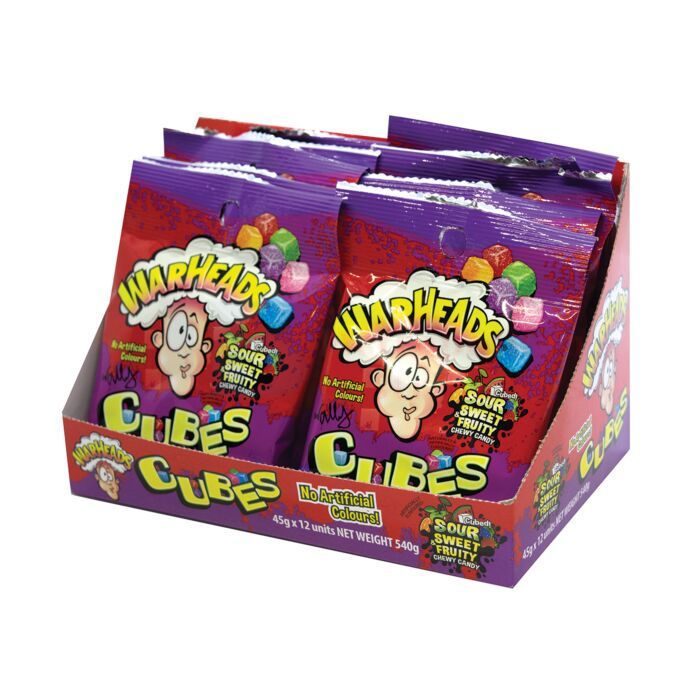 Warheads Cubes 45G