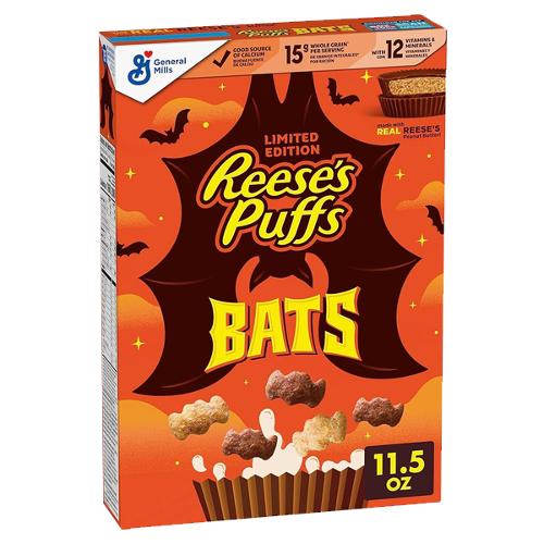 Reese's Puffs Bats Halloween Cereal 326g