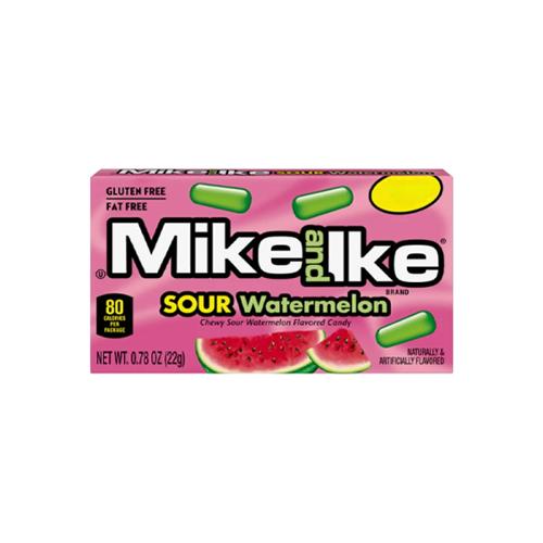 Mike and Ike Sour Watermelon 22g