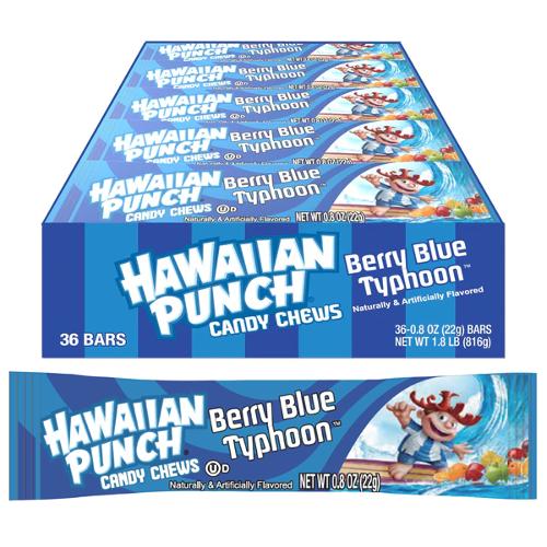 Hawaiian Punch Chews Berry Blue Typhoon 22g