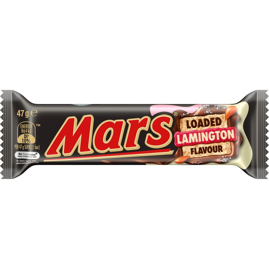 Mars Loaded Lamington Flavoured Chocolate Bar 47g