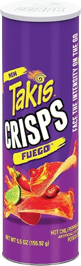 Takis Fuego Crisps Can 155.92g