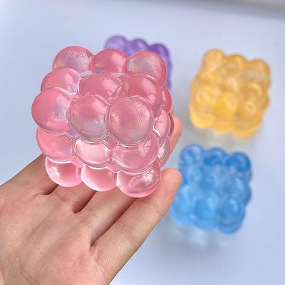 Fidget Bubble Stretch Squeeze Cube Ball