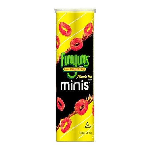 Funyuns Minis Flamin Canister Hot 32g