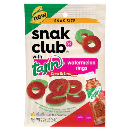 Snak Club Tajín Watermelon Rings 65g