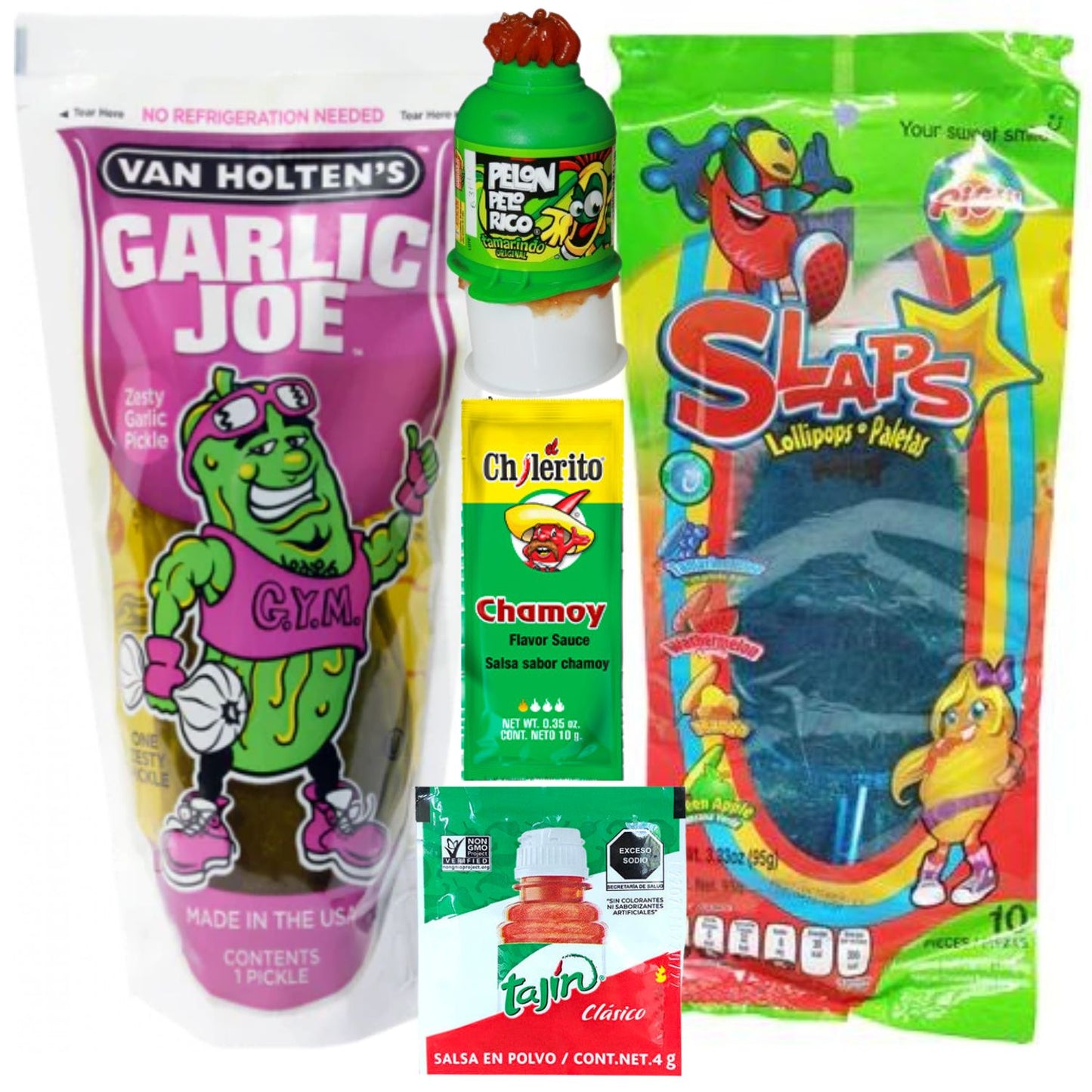 Ultimate Slaps Chamoy Garlic Joe Pickle DIY Pack