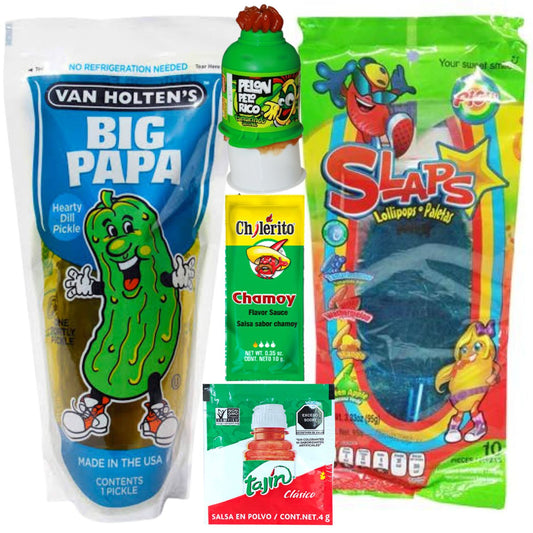 Ultimate Slaps Chamoy Big papa Pickle DIY Pack