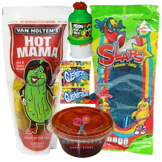 Ultimate Slaps Chamoy Hot Mama Pickle DIY Pack