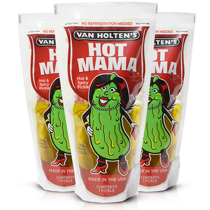 Van Holten's Hot Mama Pickle in a Pouch