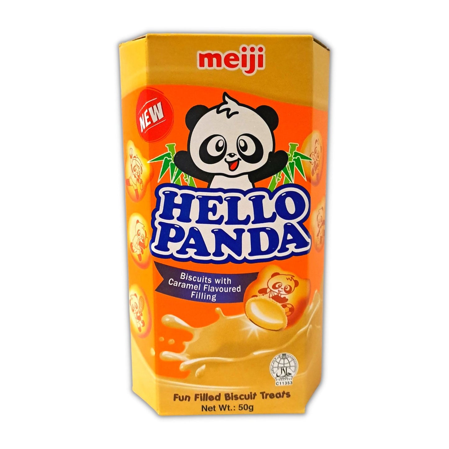 Meiji Hello Panda Caramel Box 50G