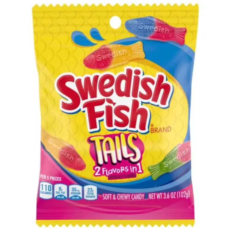 Swedish Fish Tails 102g