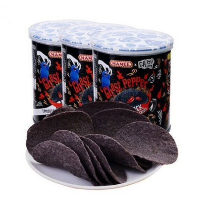 Mamee Monster Ghost Pepper Chips 45g