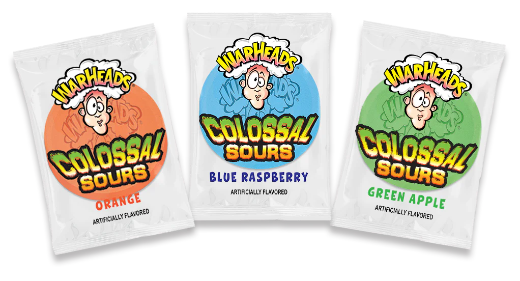 Warheads Colossal Sours