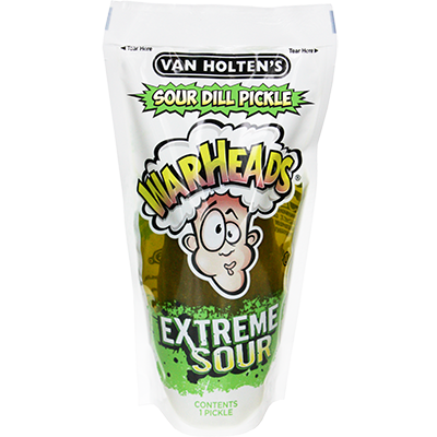 Van Holten's Warheads Extreme Sour Pickle