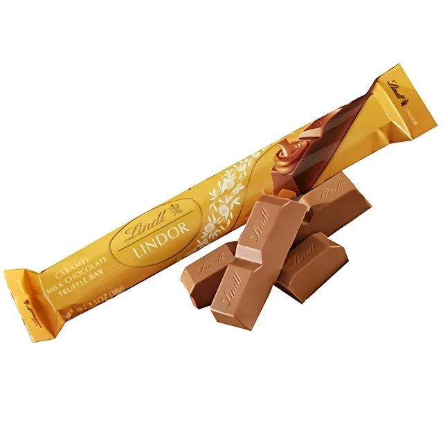 Lindt Lindor Chocolate Caramel Truffle Bar 38g