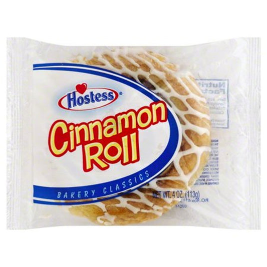 Hostess Cinnamon Roll Single 113g