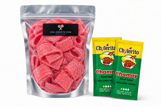 Loaded Chamoy Strawberry Sour Straps