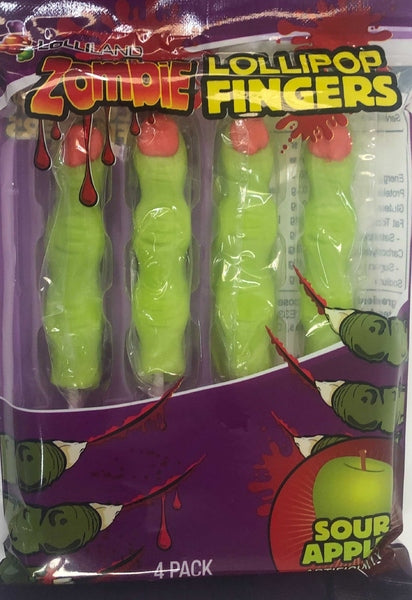 Lolliland Zombie Lollipop Fingers 4pcs