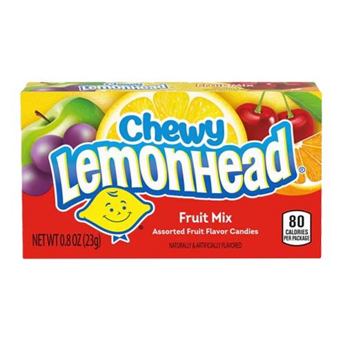 LemonHead Chewy Fruit Mix Theatre Box 142g