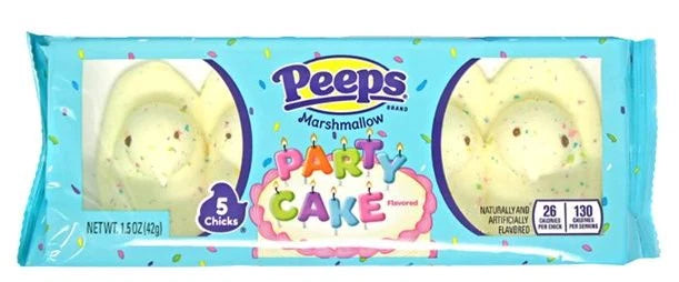 Peeps Marshmallow Party Cake Chicks 5's
