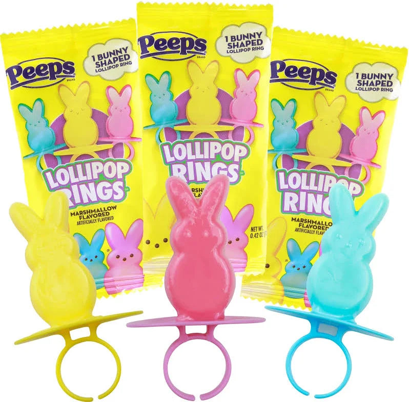 Peeps Lollipop Rings 12g