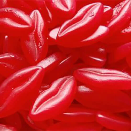 Red Gummi Lips - Lolliland 200G