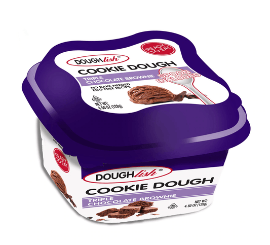 DOUGHLISH TRIPLE CHOCOLATE 128g - USA Sweets