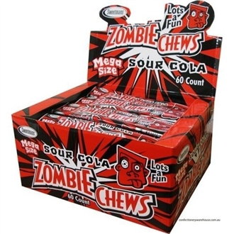 Zombie Chew Sour Cola 28G