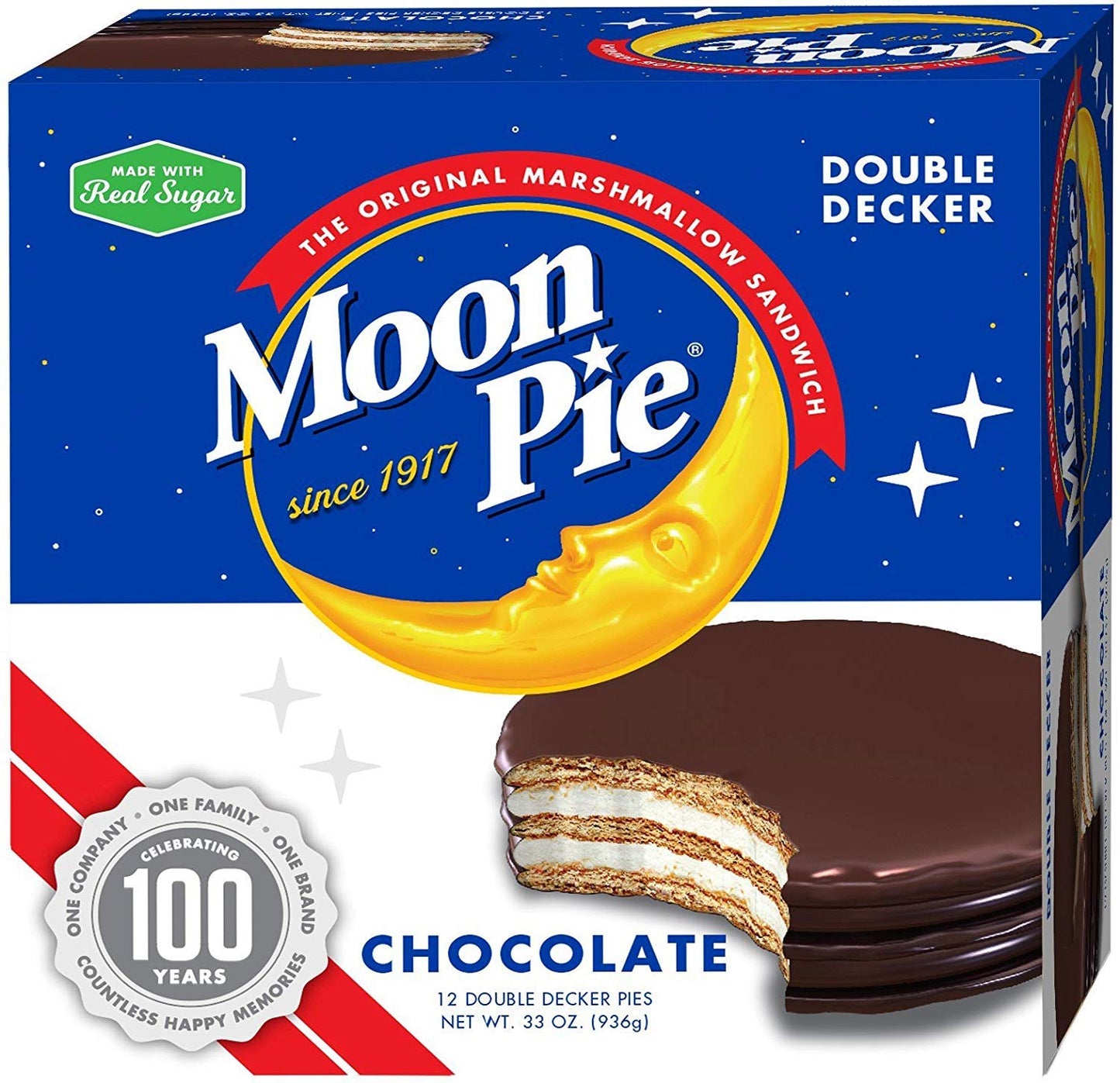 Moon Pie Double Decker Chocolate 78g