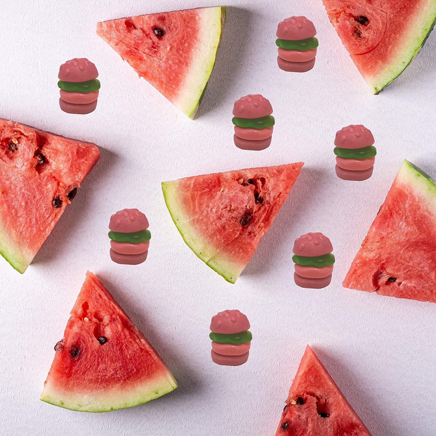KRABBY PATTIES WATERMELON PATTIES -  BAG 72g - USA Sweets