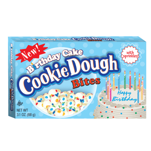 BIRTHDAY CAKE COOKIE DOUGH BITES 87g - USA Sweets