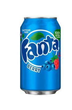 Fanta Berry Flavour Soft Drink Soda 355ml Can - USA Sweets